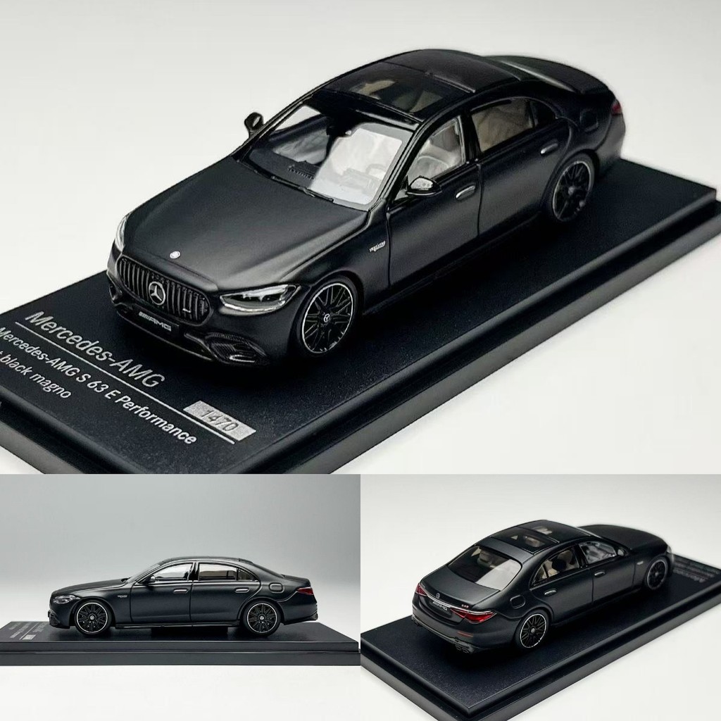 Almost Real-AR 1/64 Mercedes-Benz AMG S63 E Performance Mô Hình Xe Mô Phỏng Quy Mô Nhỏ Hợp Kim Xe Ô 