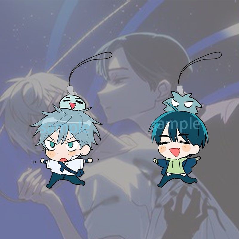 alien stage chain for pants keychain man Mobile phone lanyard key chain women key holder couples Acr