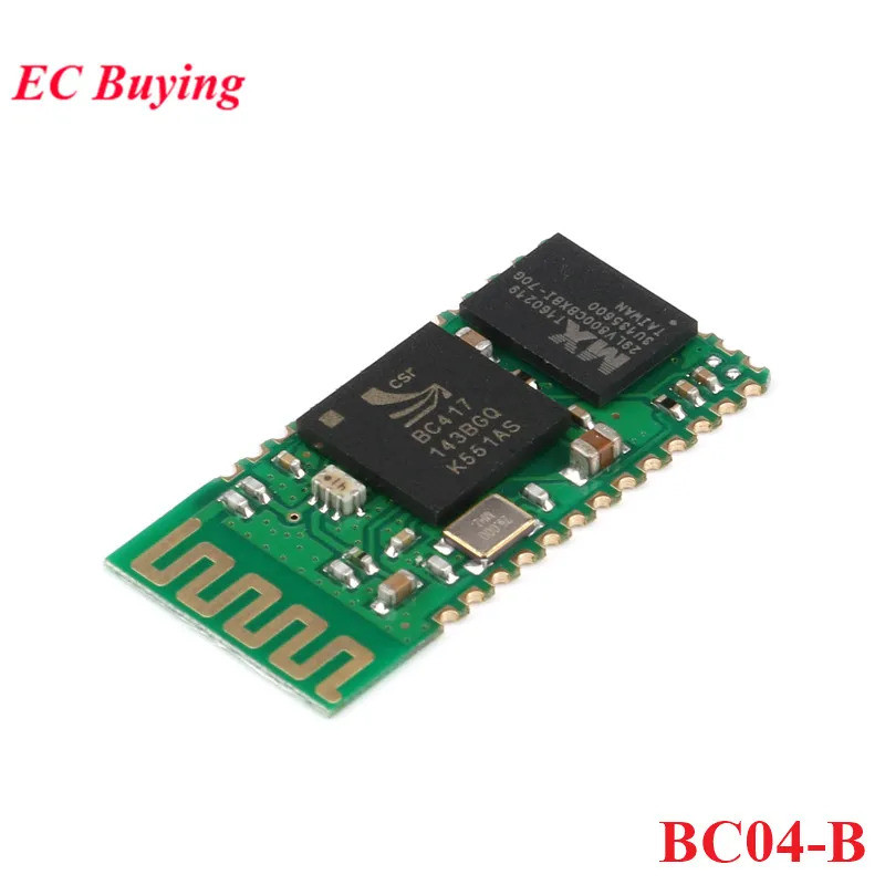 BC04-B Master-slave Tích hợp BLE Bluetooth tương thích V2.1 + EDR Class 2 Mô-đun cổng nối tiếp 8MB F