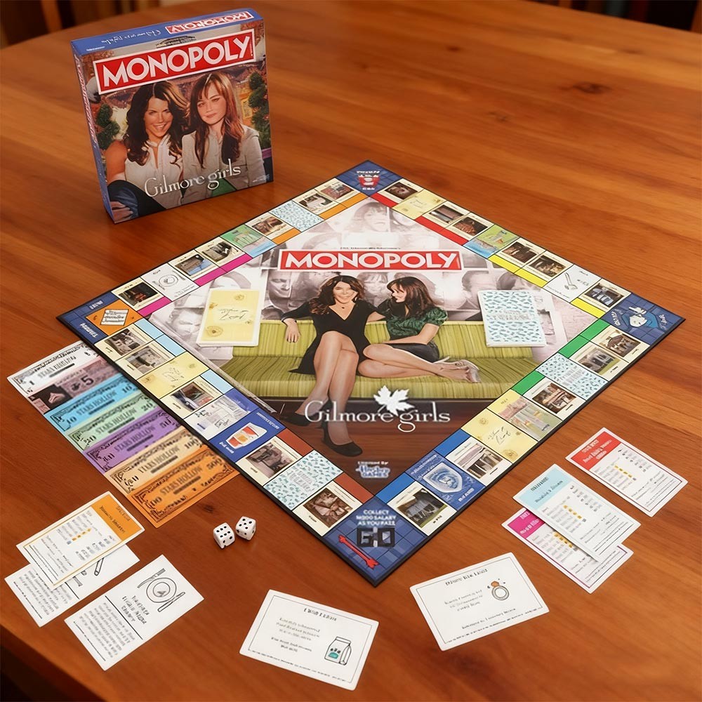 New Product Gilmore Girls Monopoly Board Game Card Game Card