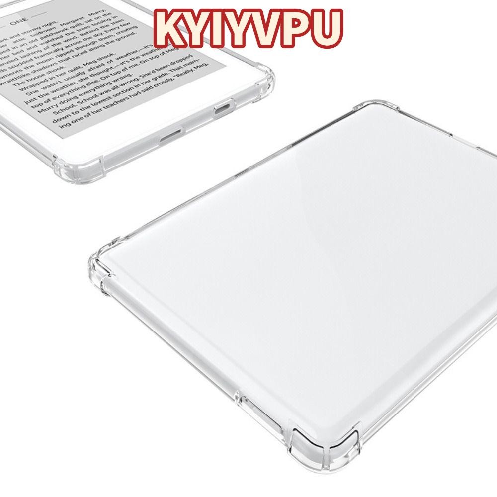 KYIYVPU 7.8 Inch E-Reader, Vỏ bảo vệ túi khí chống rơi, Vỏ lưng TPU trong suốt chống mài mòn cho Mee