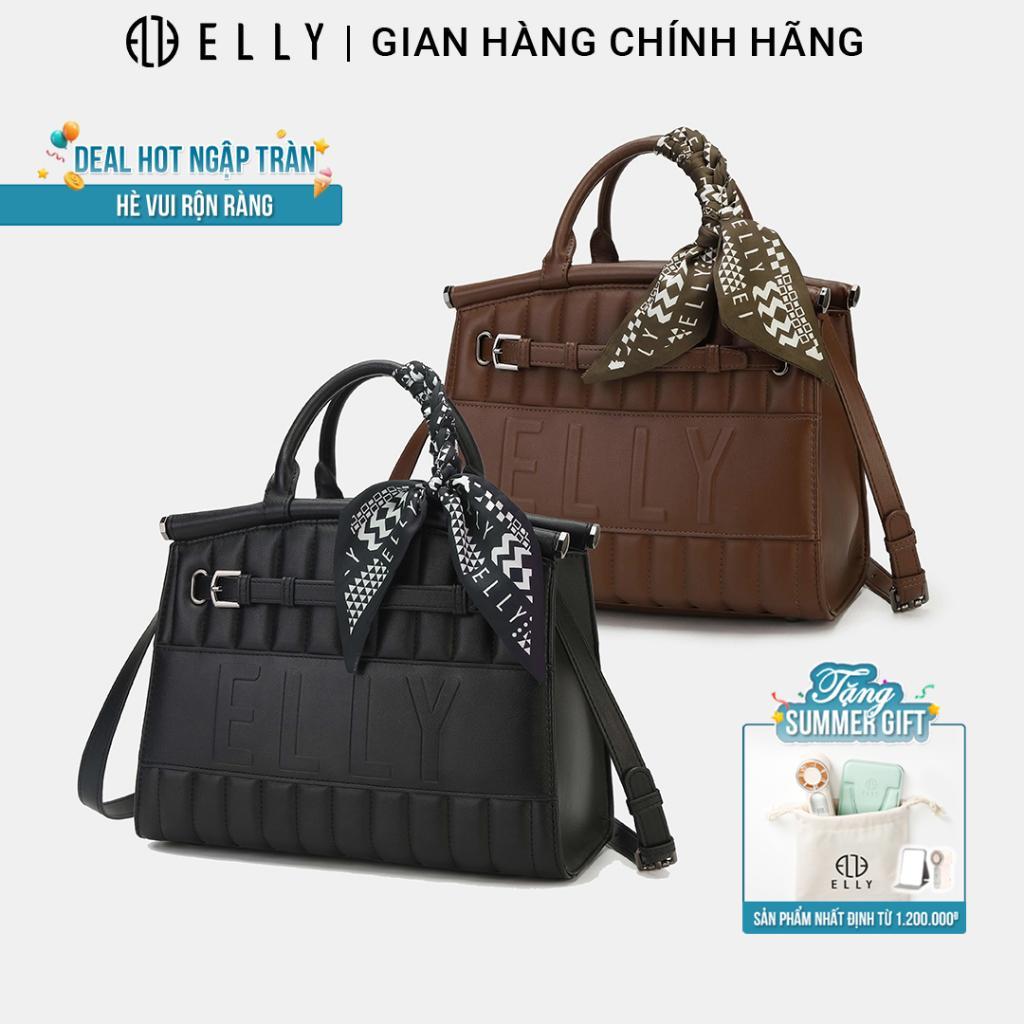 [ELLY] Túi xách nữ cao cấp da thật ELLY– ET181