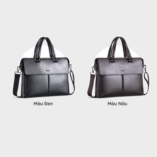 Cặp công sở Trita (Thời trang nam phối ngăn - Cặp da TCA20) Bagsmart