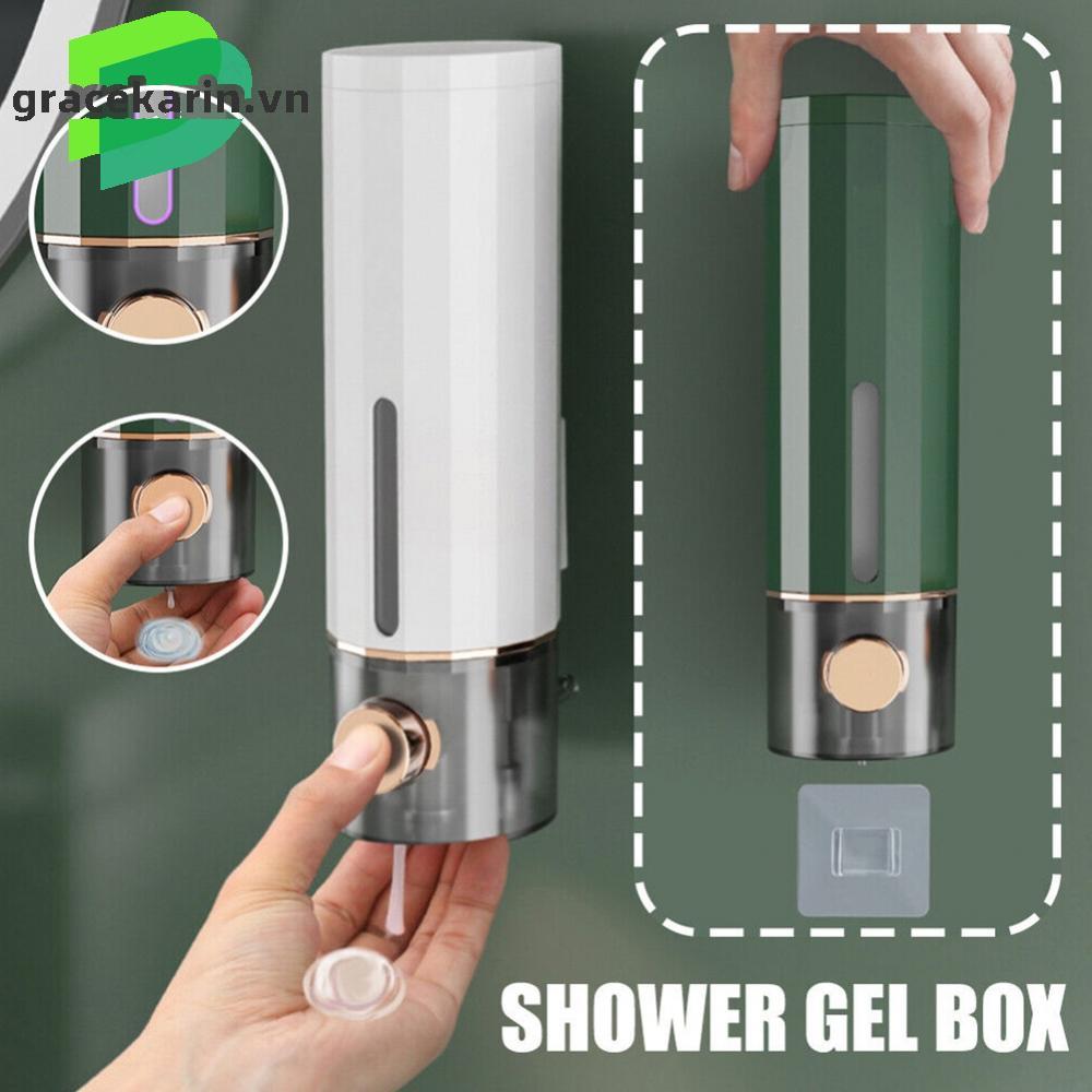 Multifunctional Soap Dispenser Press Split Bottle Shower Gel Box Wall Hanger