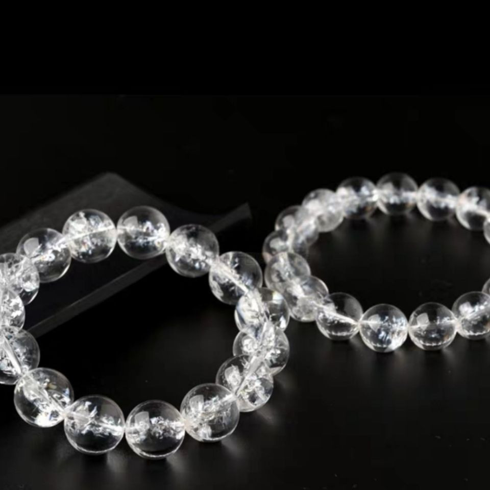 White crystal bracelet, natural Himalayan crystal, in stock for men and women9tt Wealth-attracting W
