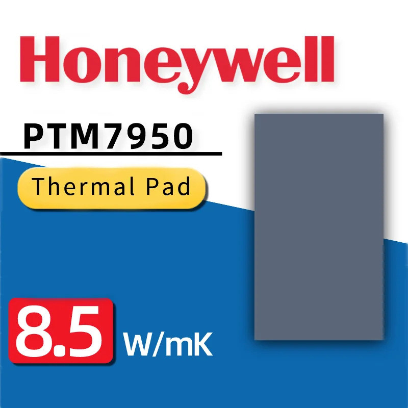 Honeywell ptm7950 Tấm lót nhiệt dán ptm 7950 Thay đổi pha GPU CPU Tản nhiệt 80x80 Tấm silicon dẫn đi
