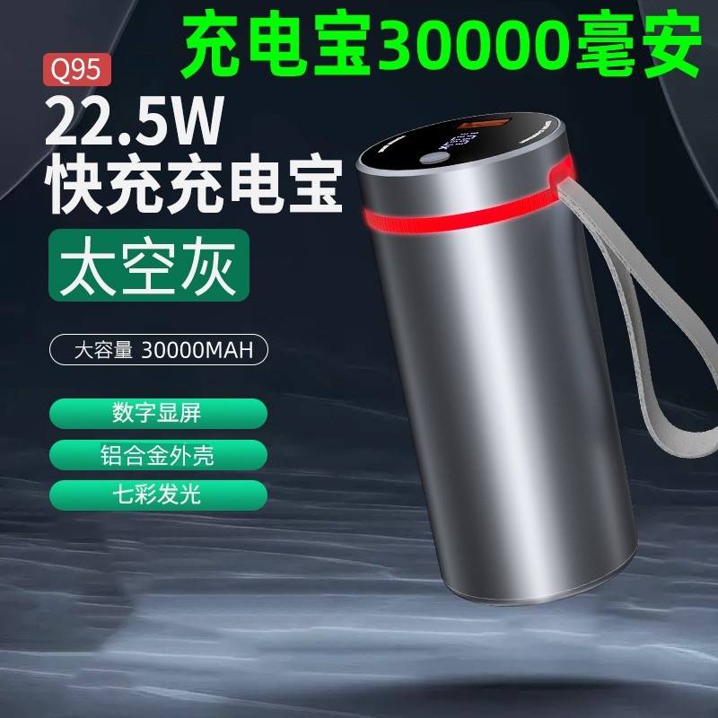 Sạc Nhanh Baoyiwei 46950 Tesla 4680 Pin Ánh Sáng Mạnh Đèn Pin Tự Làm Hợp Kim Nhôm Bộ PD