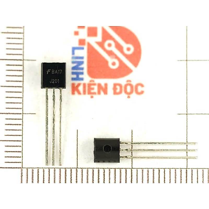 [Combo 5 con] J201 JFET N-Channel Transistor 50mA/40V TO-92