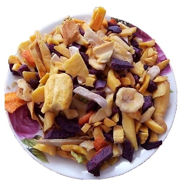 2kg Trái Cây Sấy Vỡ Giòn Rụm – Mix Nhiều Vị – An Toàn – Hàng Chuẩn