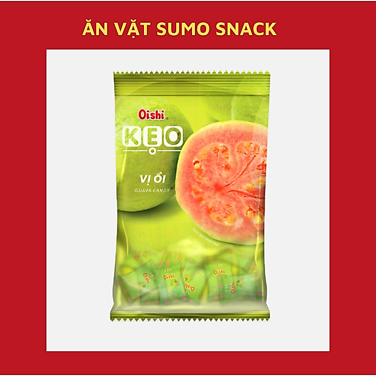 Kẹo Oishi vị Ổi Thơm Ngon 75g-Ăn Vặt Sumo Snack