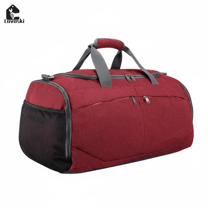 Ngăn Chống Thấm Nước Túi Tập Gym Retro Tập Gym Duffel Túi Nhiều Túi Du Lịch Lớn Duffel