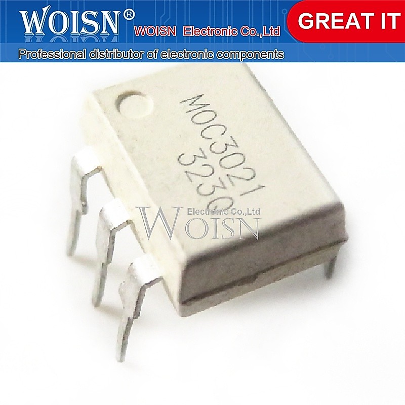 10 Cái MOC3021 EL3021 K3021P 3021 DIP-6 Còn Hàng
