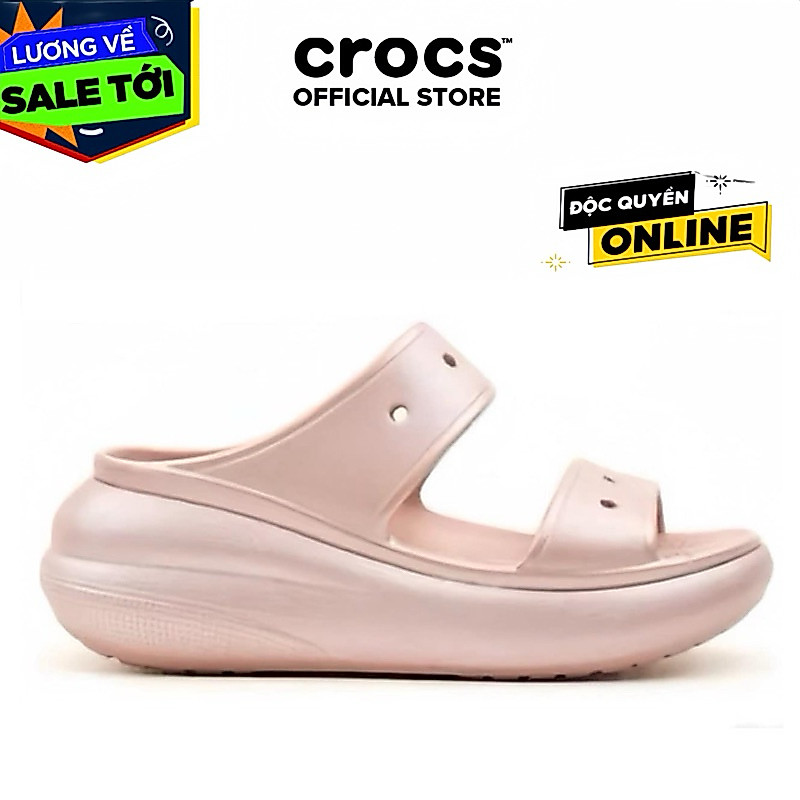 [ CHÍNH HÃNG ] DÉP XĂNG ĐAN UNISEX CROCS CLASSIC CRUSH - PLINK