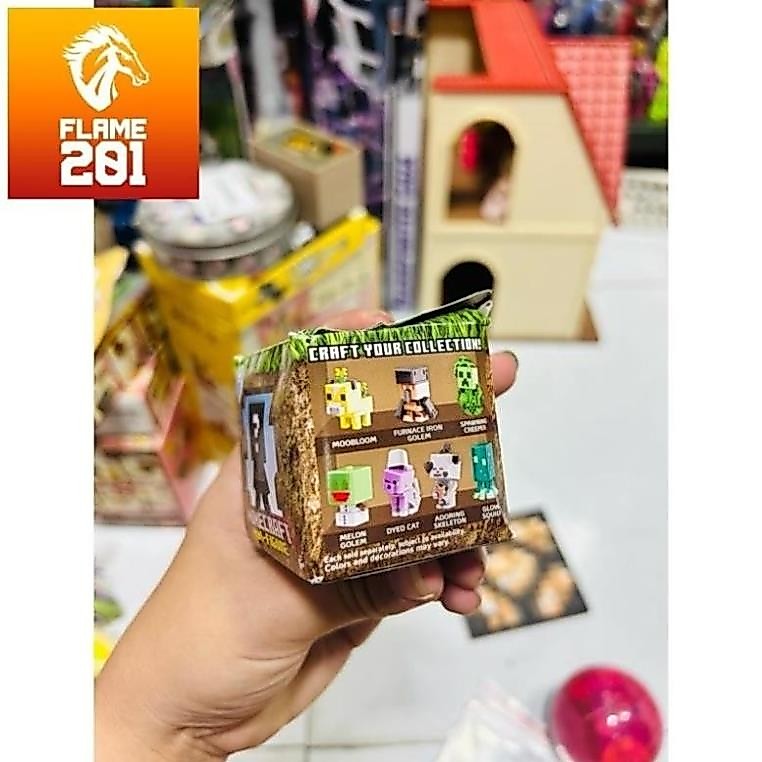 [HCM] Mô hình Minifigure Minecraft  chính hãng