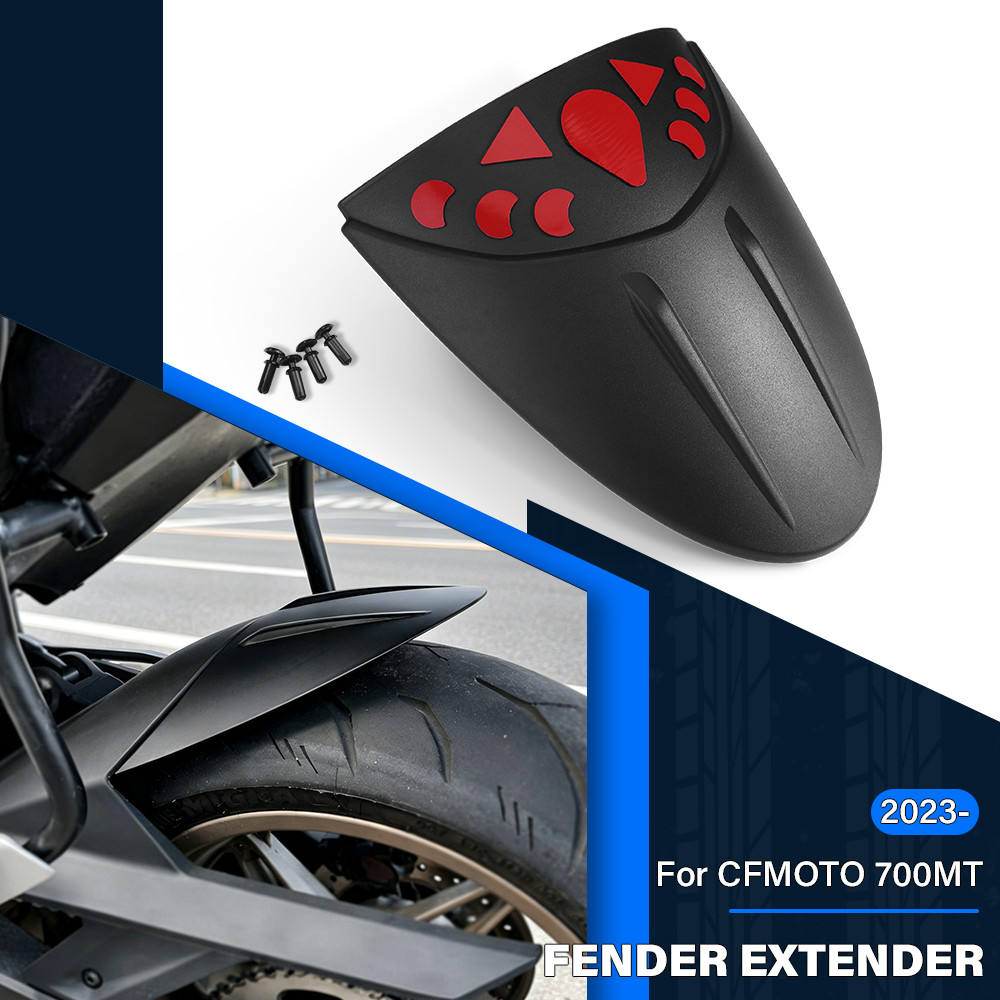 Cho CFMOTO 700MT CF 700MT 2023 2024 Phía Sau Chắn Bùn Bắn Bảo Vệ Xe Máy ABS Chắn Bùn Nối Dài