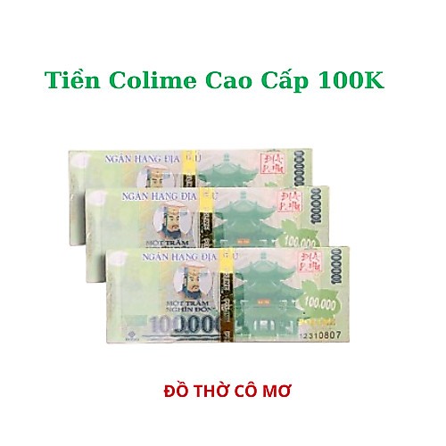 tiền âm phủ, tiền vàng, tiền âm phủ 500k, tiền vàng mã,tiền đô la âm phủ, tiền đô la, đô la, 100K., 