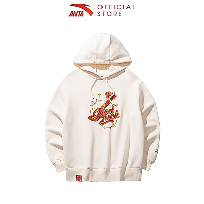 ANTA Nữ Good Things Happen Áo nỉ có mũ Hooded Sweatshirt 1625A8728S