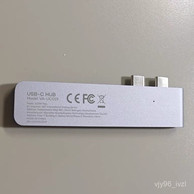 Hub chuyển đổi 5 trong 2 cho MacBook hỗ trợ HDMI ThunderBolt 3 kết nối nhanh tiện lợi chuyên