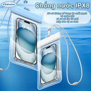 Túi chống nước điện thoại - Cảm ứng mượt, an toàn khi đi bơi, mang đi biển đi bơi tiêu chuẩn IPX8