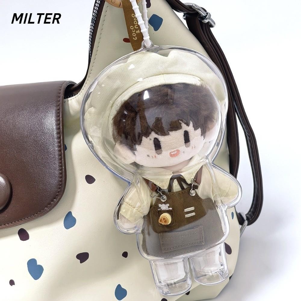 Vỏ bảo vệ trong suốt búp bê MILTER, Lưu trữ trưng bày Zhou Keke Zhou Shen, Hộp đựng mặt dây chuyền s