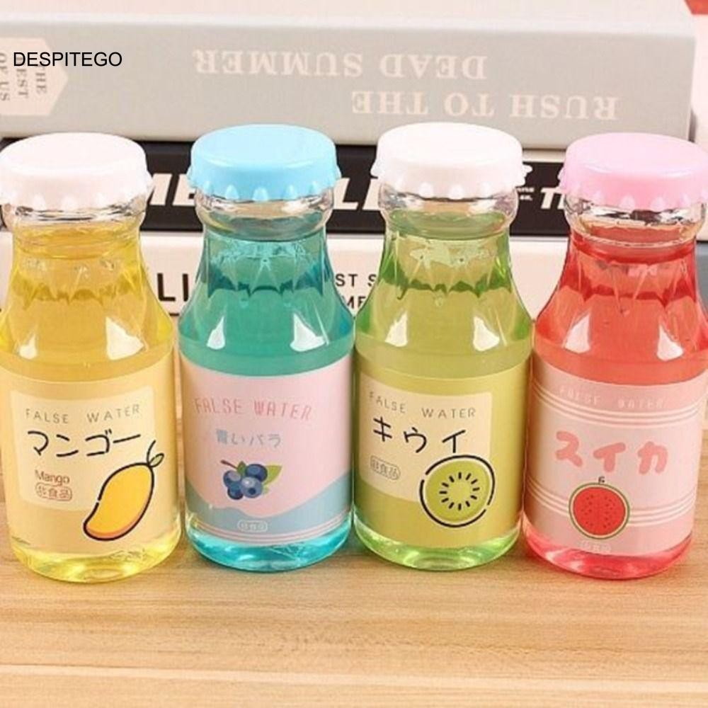 DESPITEGO Thơm Slime, Slime Không Dính Bộ Slime Trong Suốt, Mô Hình Đất Sét Nguyên Chất Nước Giả Tro