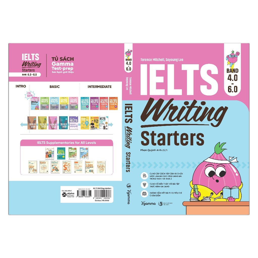 Sách - IELTS Writing Starters:  Band 4.0 – 6.0