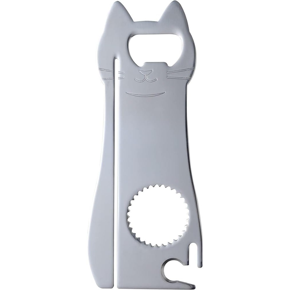 Earnest [Made in Japan] Bottle Opener, Thickness 1.5mm, for Cans, PET Bottles, and Retort Pouches (C