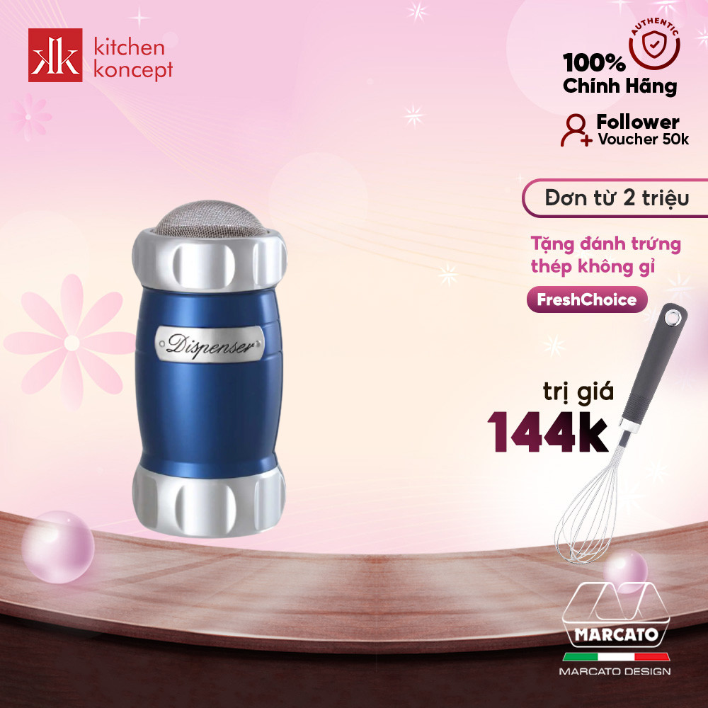 Hũ Rắc Bột Marcato - Xanh Dương