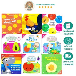 Ehon Song ngữ 10 cuốn cho bé 0-6 tuổi có file nghe 