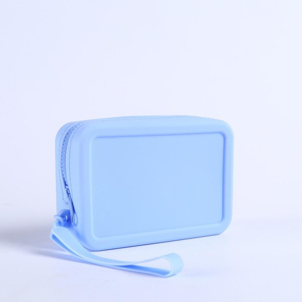 New Silicone Storage Case Large-capacity Portable Storage Case Lipstick Headphones Coin Purse