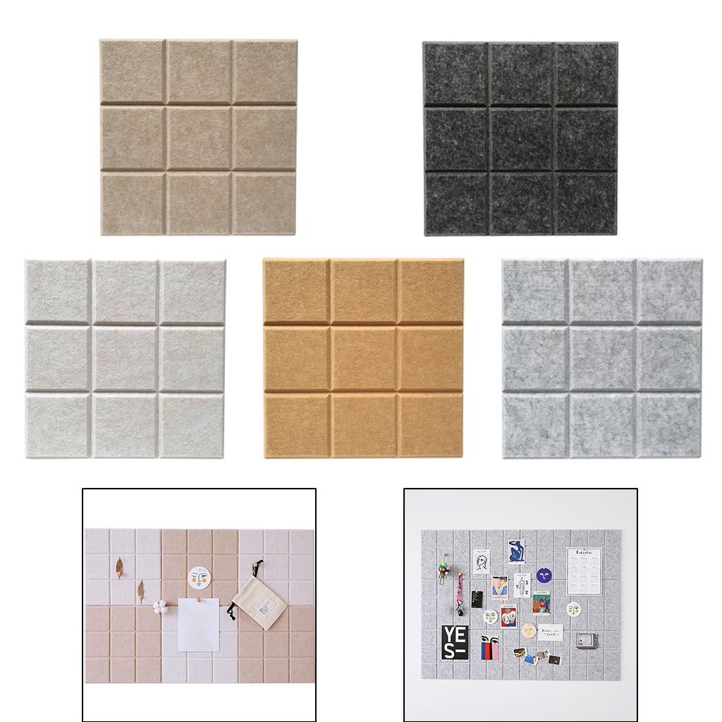 LOVIVER Tự Dính Cork Board Tiles 12 "x 12" Corkboard Home School Message Board