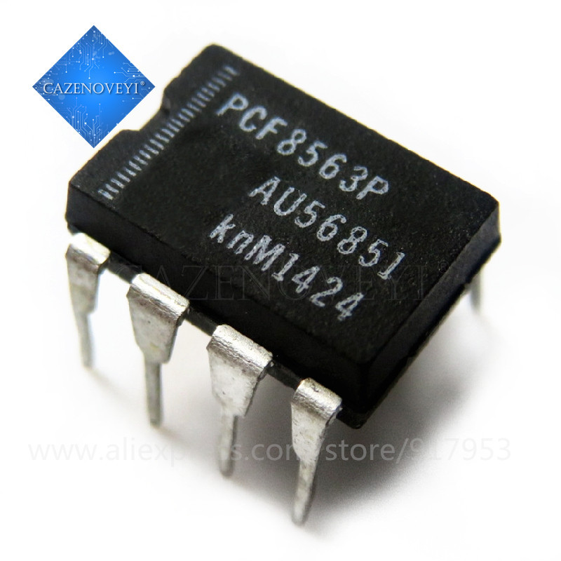 10 Mảnh PCF8563P PCF8563 8563P DIP-8 chip