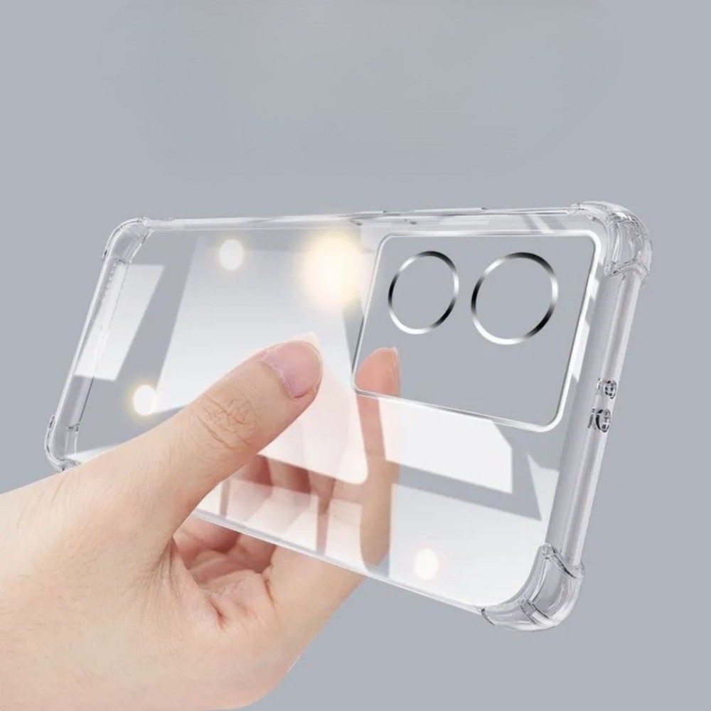 Dành Cho OPPO A97 Ốp lưng A97 5g Trong Suốt Silicon Mềm TPU PFTM10 Ốp Lưng Siêu Mỏng Chống Sốc