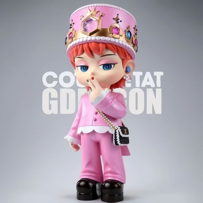 GD Kwon Ji-Dragon 2024MA Sân Khấu Kwon Ji-Dragon Hình Mẫu Đồ Trang Trí Hợp Thời Trang Chơi Búp Bê Ng