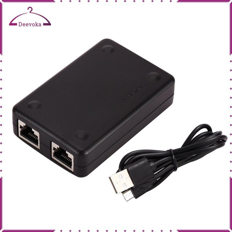 Out Lan Hub Network Ethernet Bộ chuyển đổi Internet Hub Splitter (dành cho máy tính) Đen Mới
