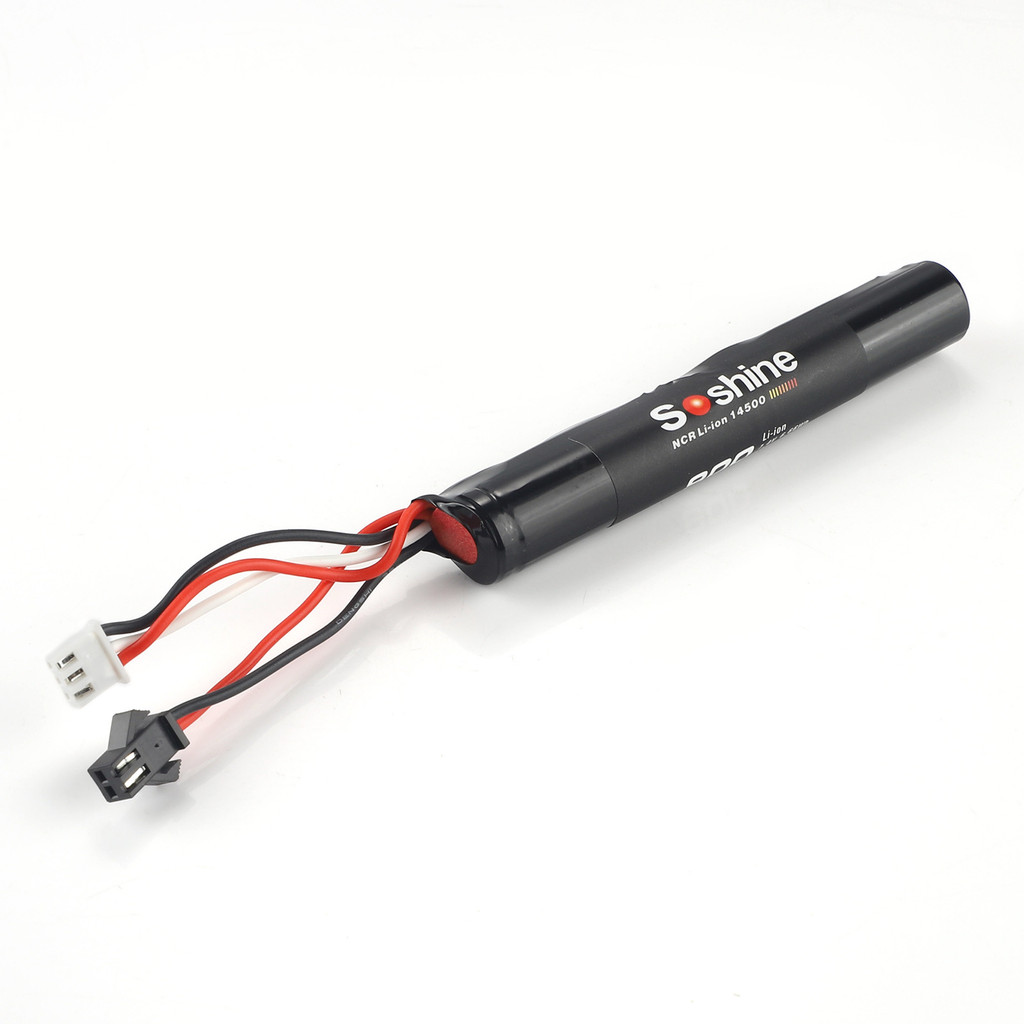 Soshine Jinming Đồ chơi tấn công chính xác Core hỗ trợ phía sau 2S 14500 7.4V 900MAH Pin Lithium hìn