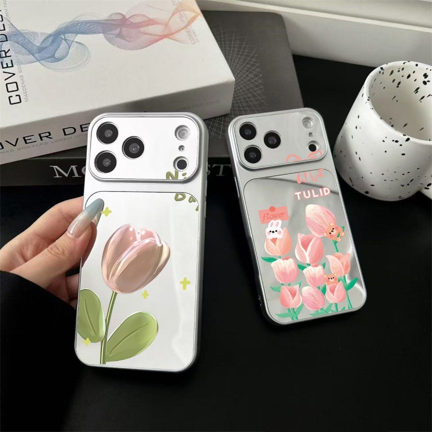 Ốp Điện Thoại Họa Tiết Hoa Tulip Theo Chủ Đề Mùa Hè Cho OPPO A3S AX5 A5S A5 A7 AX7 A9 A15 A15S A35 A