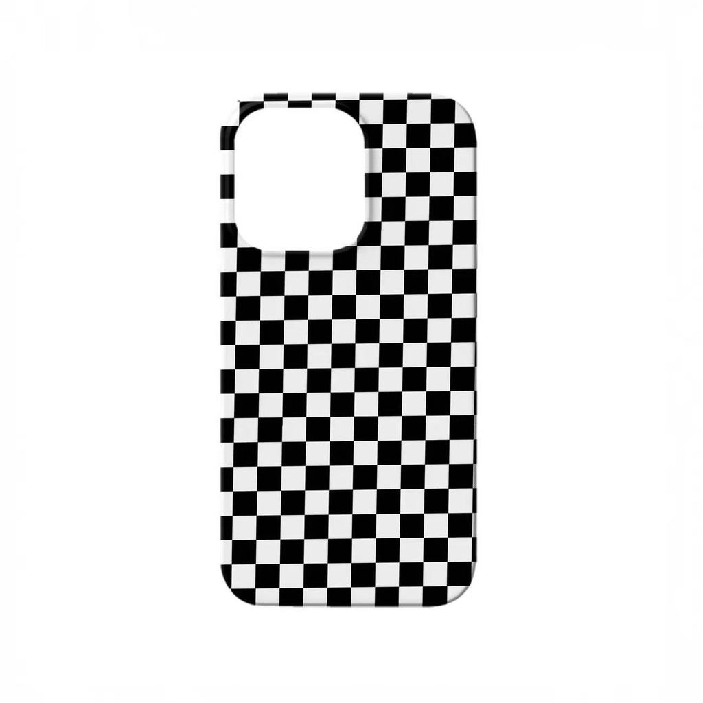 Lưới Trắng Đen Thích Hợp Cho Apple 17 / 15 / 16PRO Ốp Điện Thoại 14PROMAX Apple 13RPO Mềm 11 Vỏ Điện