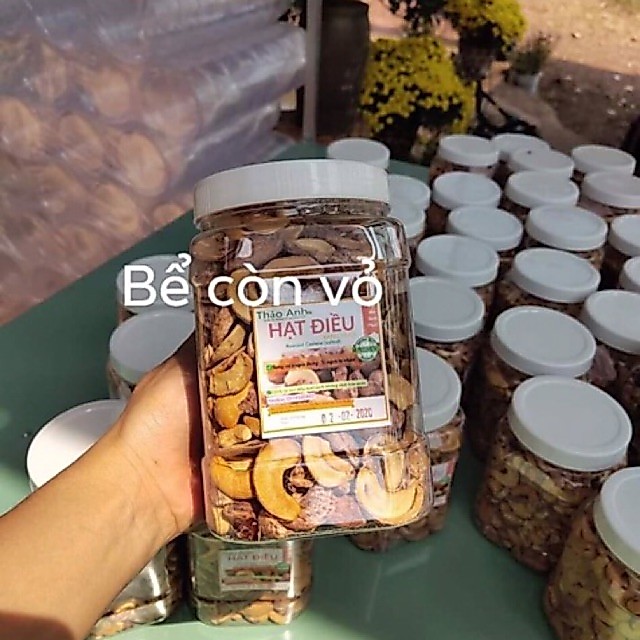 500gr Hạt điều rang muối loại vỡ.