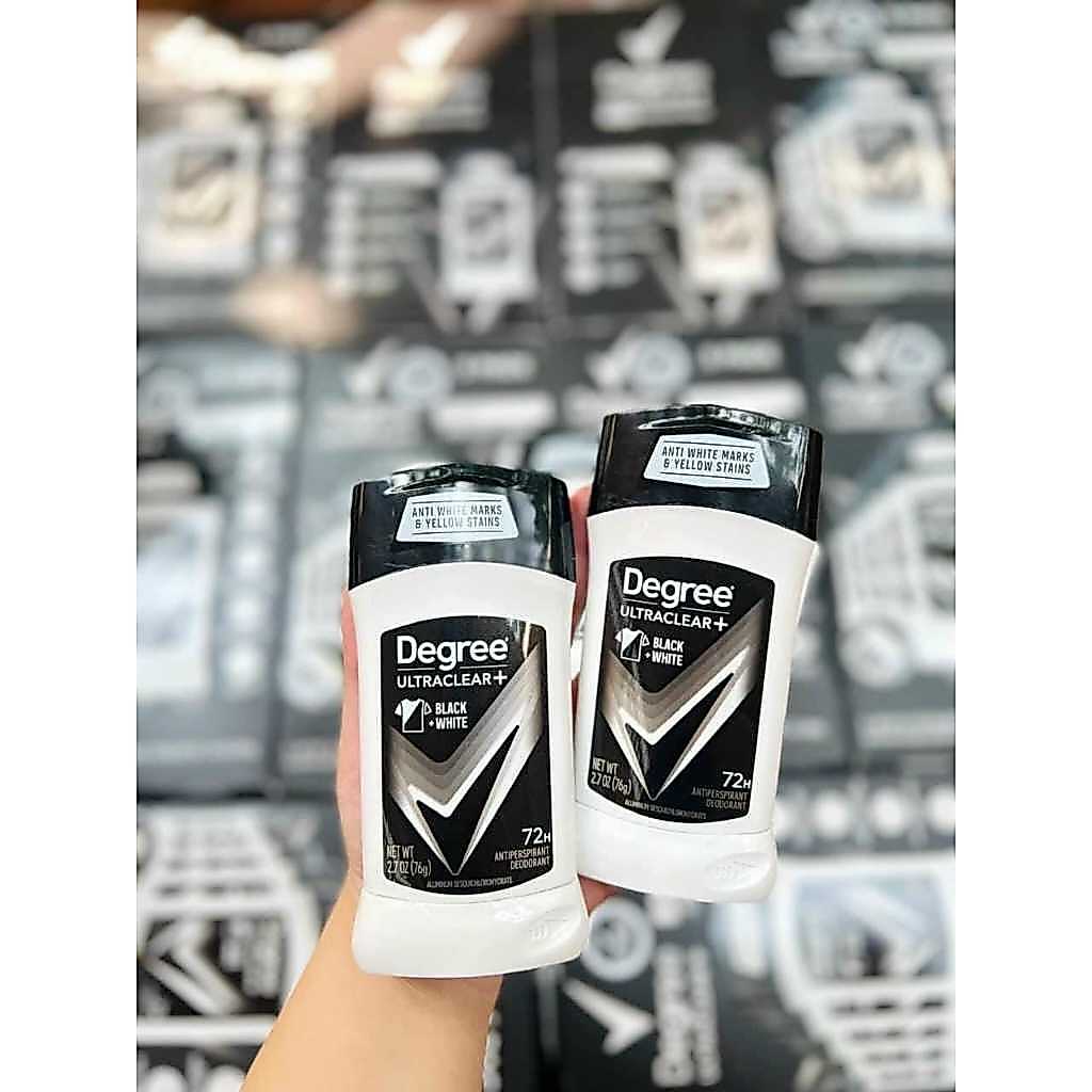 Sáp khử mùi nam Degree Ultraclear Black+White 76g