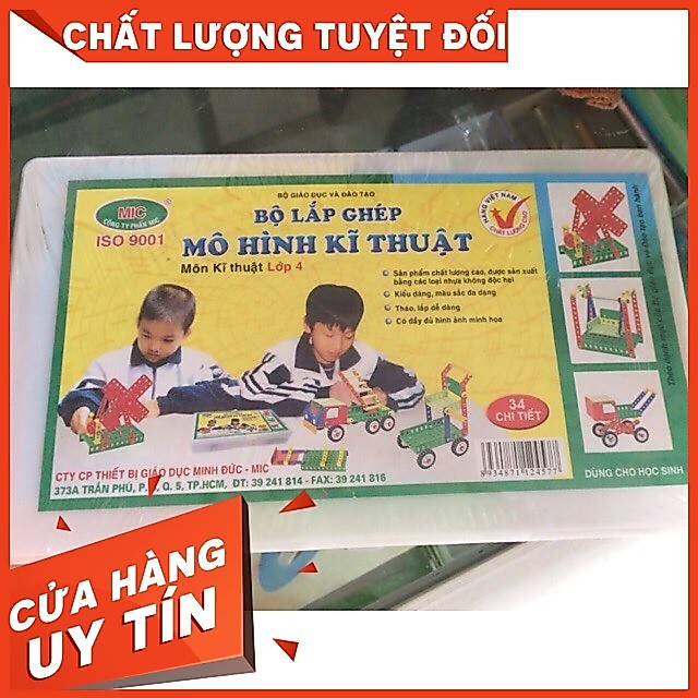 Bộ lắp ghép kỹ thuật lớp 4 & 5 MỚI