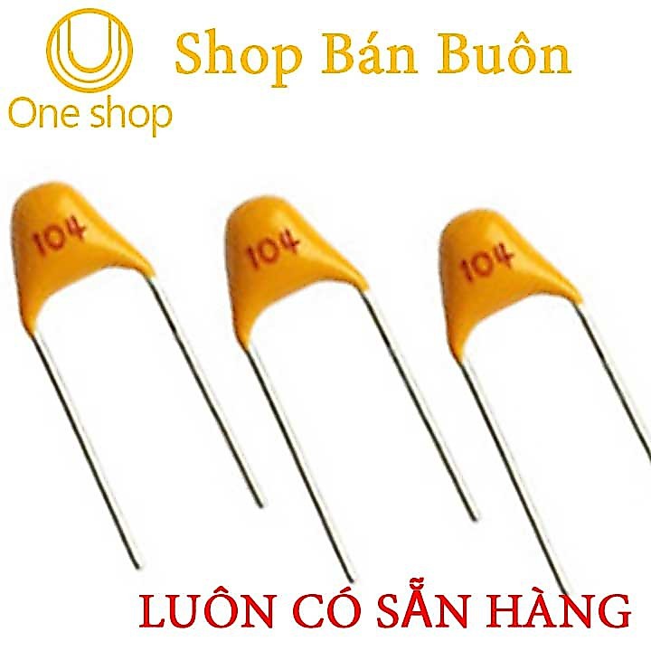 Tụ Gốm Vàng 50V - Linh Kiện Điện Tử