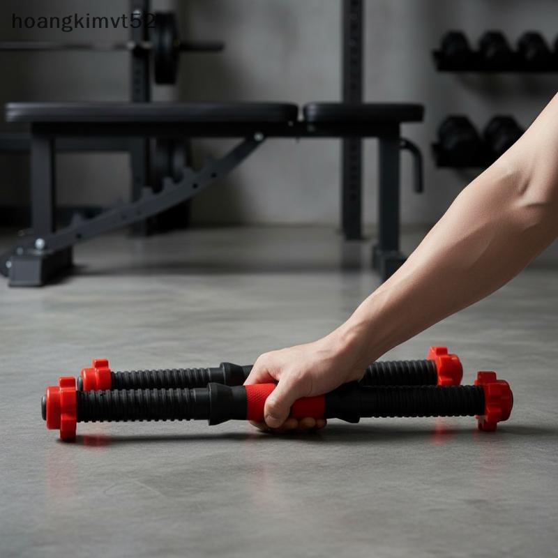 Ho 1 cặp Dumbbell vít Nut Deep Thread thiết kế Dumbbell spinlock Cổ áo hình hoa thị VN