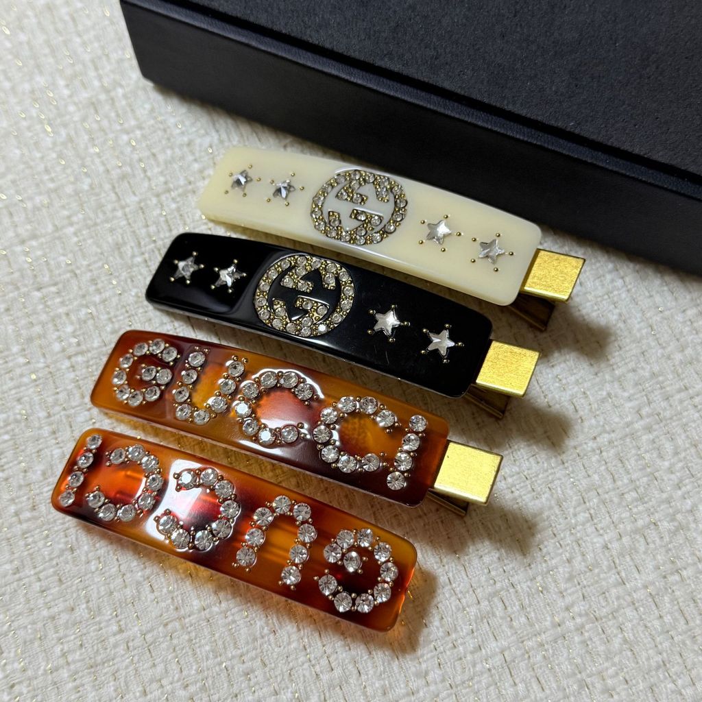 L5WG GGGu Letter rhinestone side clip, alligator clip, hair clip for the back of the head, bangs cli