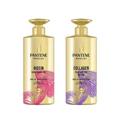 [SPD] [Võ Hà Linh x PANTENE] Dầu Xả Siêu Dưỡng PANTENE Miracles Ngăn Rụng Tóc Biotin/ Phục Hồi Hư Tổn Collagen 480ML