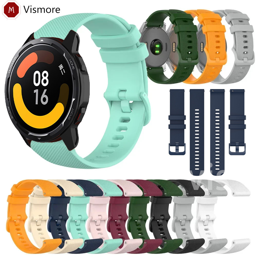 Dây đeo mềm cho đồng hồ Xiaomi Color2 Color Watch 2 S2 Watch2 Color S3 S4 Sport S2 S1 Pro Active Tha