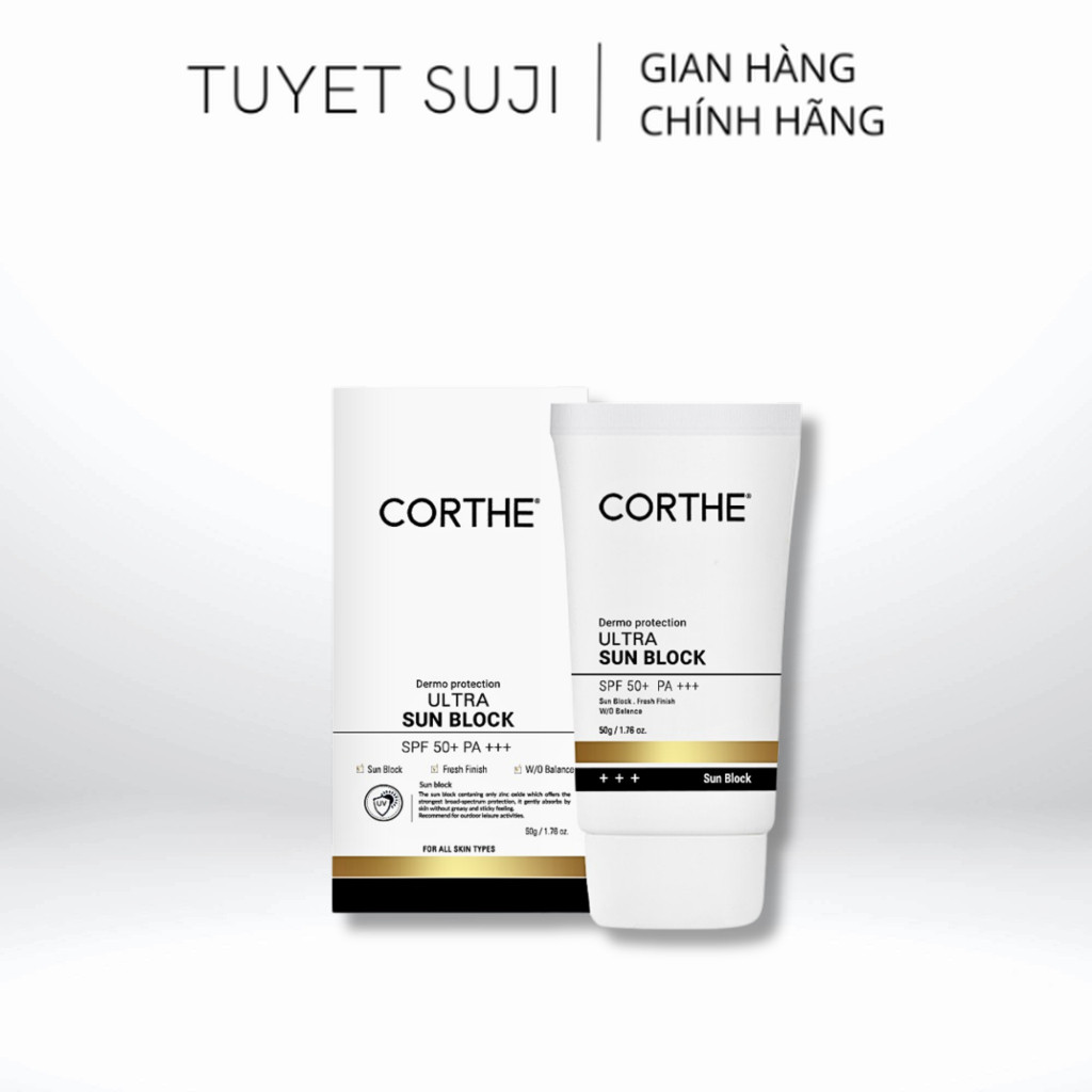 Kem Chống Nắng Corthe