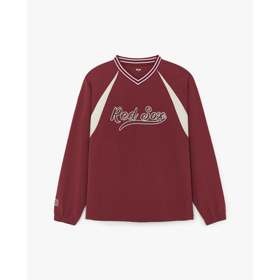 MLB - Áo sweatshirt unisex cổ V tay dài Varsity Sportive_3AMTV1254-43WIS