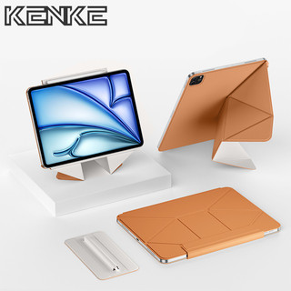  KENKE iPad Case Vỏ từ tính Máy tính bảng cho iPad Air Pro 11 inch 13 "pro 12.9 gen 10th 11th A16 Case Air 4   5   6   7  M2   M3   M4  Mini 6 mimi 7 A17 Pro Gấp nhiều góc 