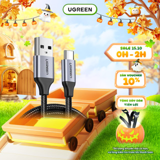 Cáp sạc USB 2.0 A sang Type C Ugreen US288 | Dòng sạc 3A 15W 18W | Hỗ trợ QC 3.0 | Bảo Hành 1 đổi 1 18 Tháng 60124